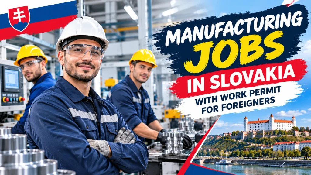 Manufacturing Jobs in Slovakia with Work Permit for Foreigners 2026
