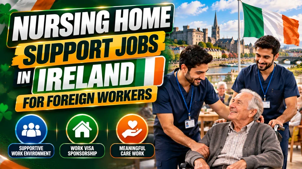 Nursing Home Support Jobs in Ireland for Foreign Workers 2026