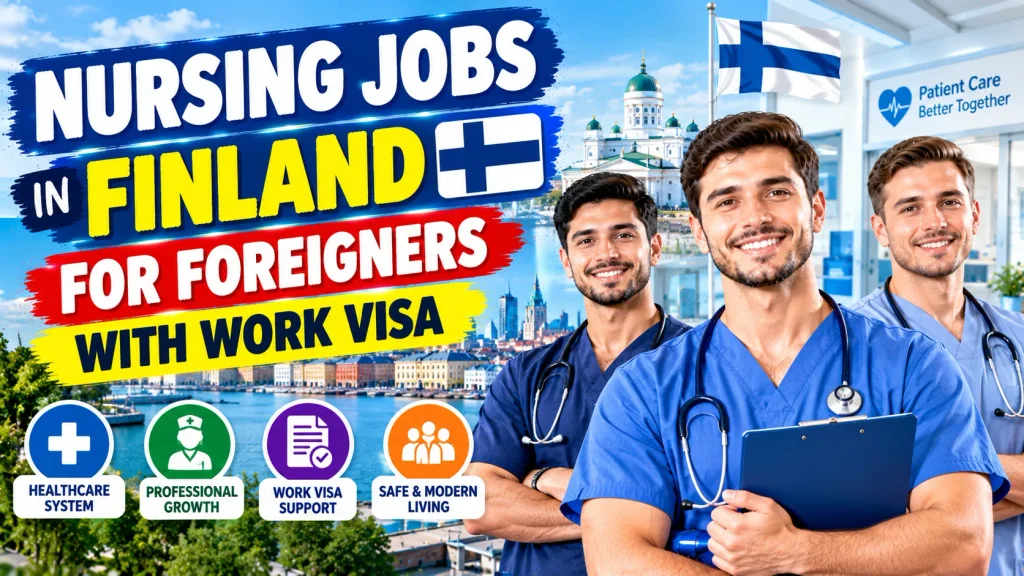 Nursing Jobs in Finland for Foreigners with Work Visa 2026