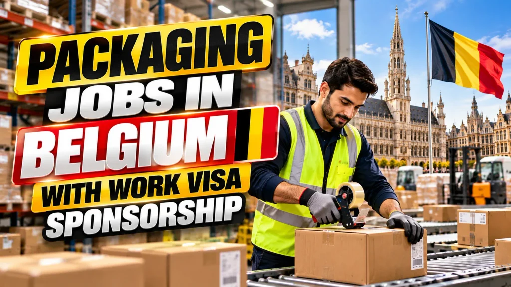 Packaging Jobs in Belgium with Work Visa Sponsorship 2026