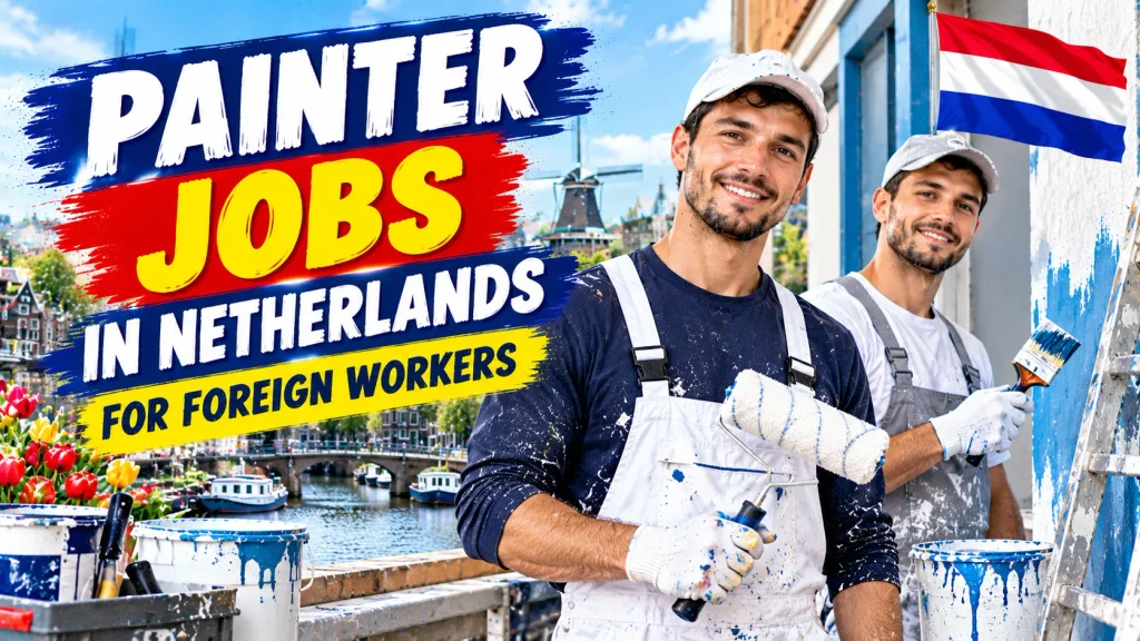 Painter Jobs in Netherlands for Foreign Workers 2026