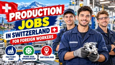 Production Jobs in Switzerland for Foreign Workers 2026