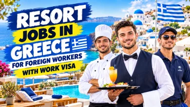 Resort Jobs in Greece for Foreign Workers with Work Visa 2026