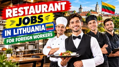 Restaurant Jobs in Lithuania for Foreign Workers 2026