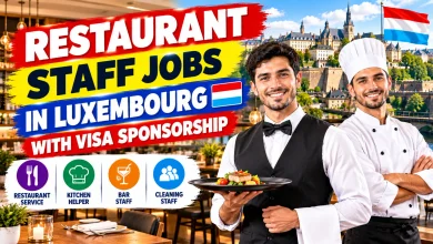 Restaurant Staff Jobs in Luxembourg with Visa Sponsorship 2026