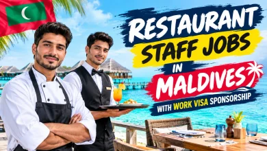 Restaurant Staff Jobs in Maldives with Work Visa Sponsorship 2026
