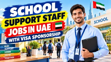 School Support Staff Jobs in UAE with Visa Sponsorship 2026