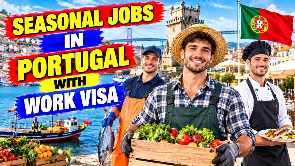 Seasonal Jobs in Portugal with Work Visa 2026