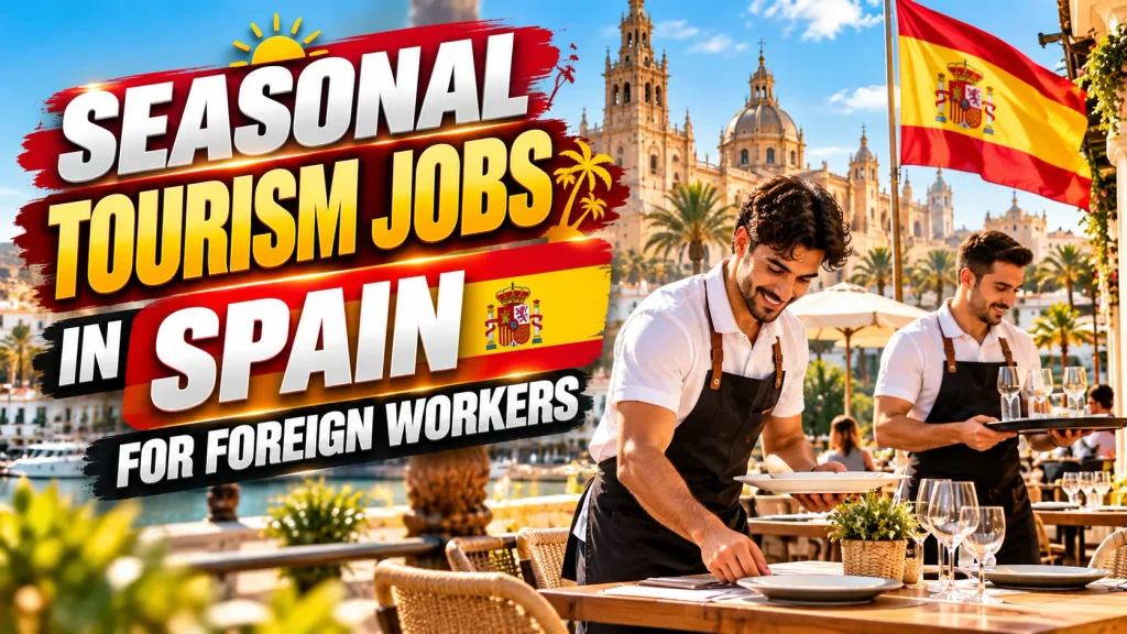Seasonal Tourism Jobs in Spain for Foreign Workers 2026