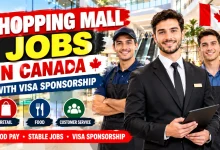 Shopping Mall Jobs in Canada with Visa Sponsorship 2026