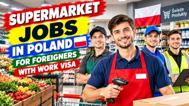 Supermarket Jobs in Poland for Foreigners with Work Visa 2026